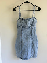 Load image into Gallery viewer, H&amp;M Denim Mini Dress
