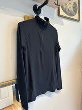 Load image into Gallery viewer, Thrifted Black Quarter-Zip Jacket
