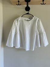 Load image into Gallery viewer, Thrifted White Blouse
