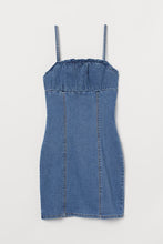 Load image into Gallery viewer, H&amp;M Denim Mini Dress
