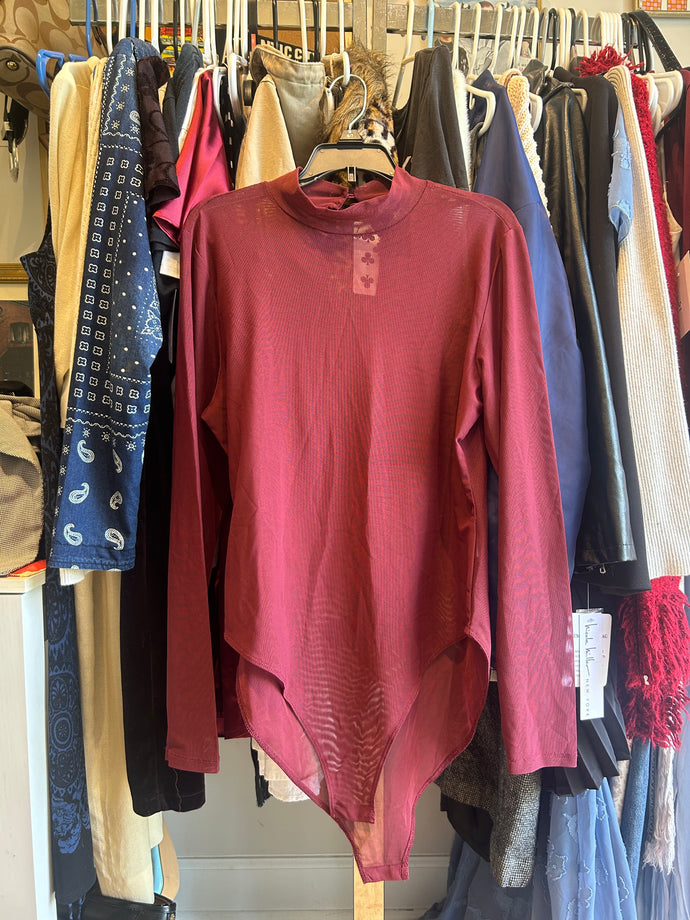 Thrifted Mesh Bodysuit