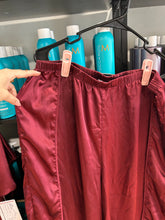 Load image into Gallery viewer, XL Red Satin Top and Pant Set
