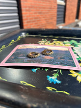 Load image into Gallery viewer, Gold Diamond Studded Hoops
