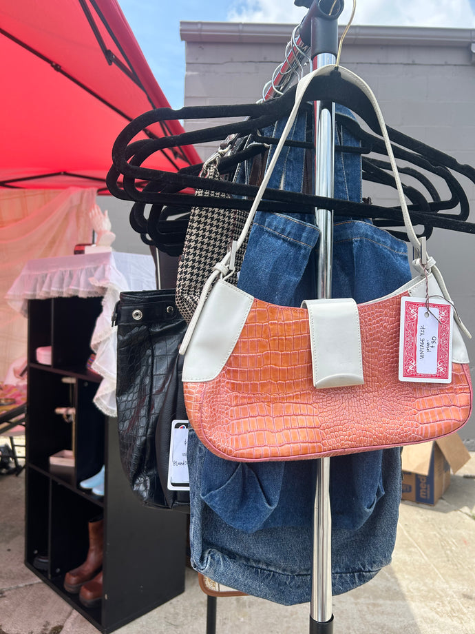 Vintage Y2K Orange Purse