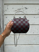 Load image into Gallery viewer, Vintage Paris Red Checkered Clutch

