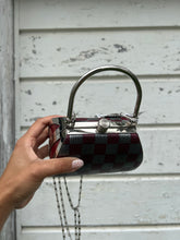 Load image into Gallery viewer, Vintage Paris Red Checkered Clutch
