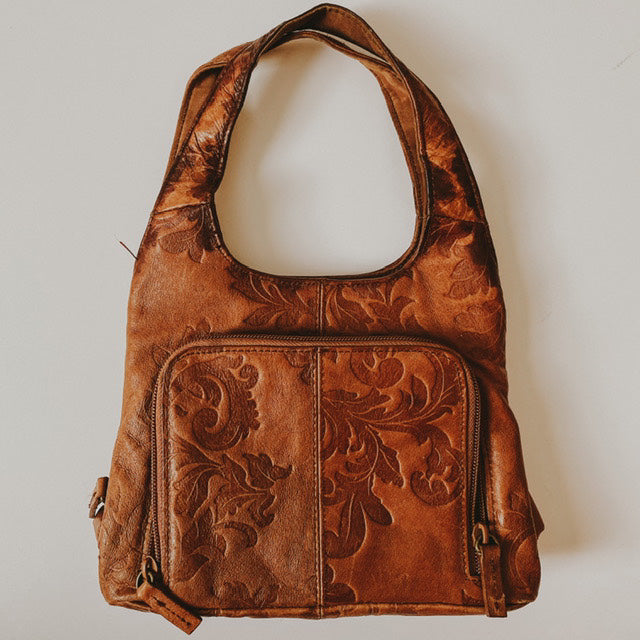 Thrifted Brown Handbag